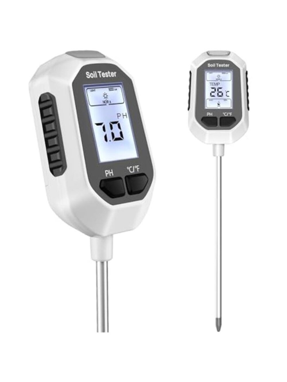 4-in-1 Soil Moisture Meter Digital Plant Temperature/Soil Moisture/pH Sunlight